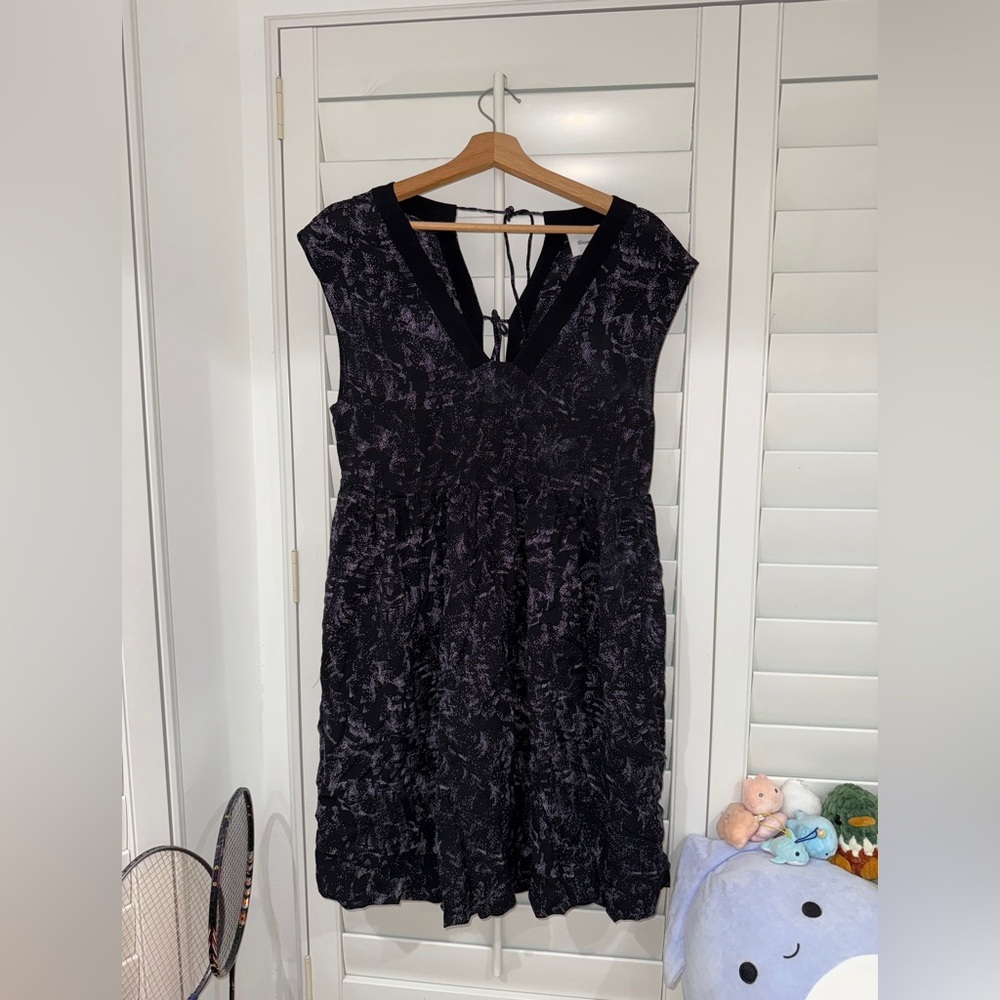 Short Sleeve Midi Dress